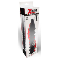 Hidden Desire Gode gonflable Expert Ribbed 28 x 6 cm Noir